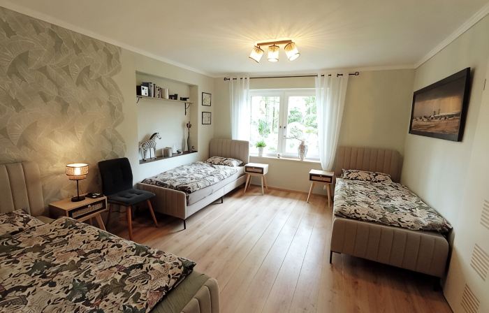 Vacation home Bungalow 4Rest near Hamburg quiet WaldIdylle Harburger Berge Wildpark