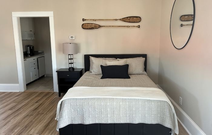 The Captains Quarters located in Cape Charles, VA offers breathtaking views.