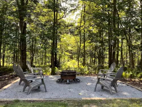 Poconos 6BR Retreat on 6 Private Acres – Hot Tub, Game Room, Fire Pit, Sleeps 16