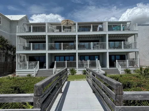 Gorgeous Gulf Front Condo on 30A! Back Porch Opens to Private Beach - 3-Star