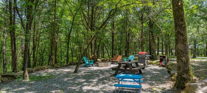 Modern High End Cabin #1 on Horsehead Lake Hotels in Johnson County