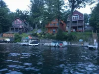 Beautifully appointed lake-view cottage with dock access