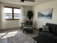 Duplex overlooking Rock River Hotels in Ogle County
