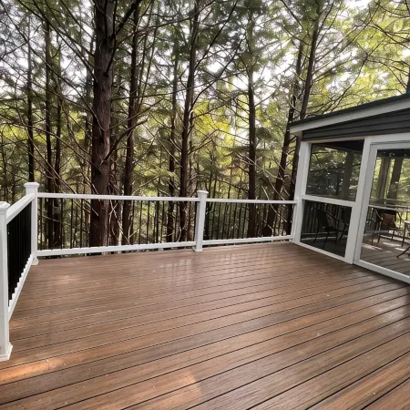 Sugar River Treehouse -relaxing escape among the trees on the serene Sugar River