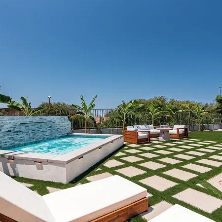 NEW!!! Ocean View Malibu Modern Home w/ Mini Golf & Spa