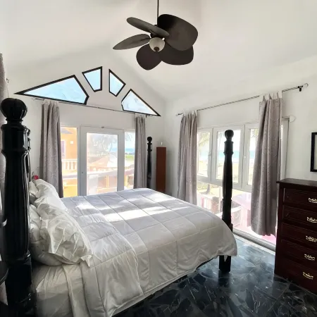 Villa Flamingo; Sleeps 8; Waterfall, Oceanfront Pool, Hot Tub