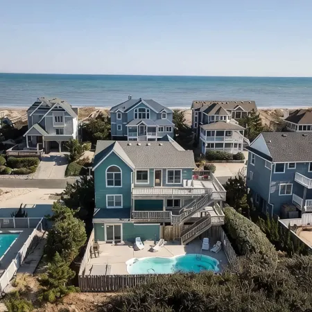 Corolla Sunset: Semi-Oceanfront and the Cleanest Home on the Beach!