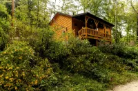 Peaceful Cabin in the Forest with Hot Tub & Views - Hill Haven - Feriehus