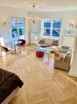 Villa Steinhuder Meer App.Superior-La Fleur-(85m2)with pantry-kitchen, garden, WLAN