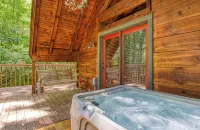 Summer Sale! Romantic Log Cabin for 2 - رومانسي
