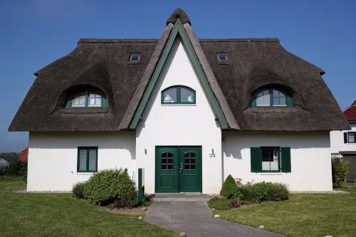 Sanibel Island - Island of bliss - thatched house on the Baltic Sea - Wifi