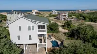 Beautiful Carova beach house with ocean view, pool and hot tub! Pet Friendly! - Beach