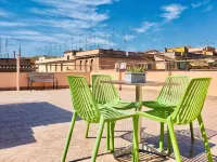 Panoramic Castle Apt Penthouse Trastevere Old Town - واي فاي