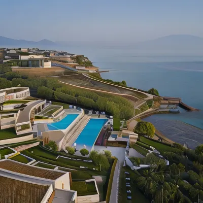 Atlantica Eleon Grand Resort Hotels near Venetian Castle of Bohali