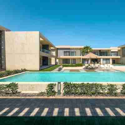 Modern Pool-Front 2BR Gouna Apt | Private Terrace Fitness & Recreational Facilities