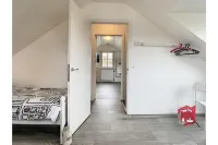 Nicely furnished house, directly by the sea. With your feet in the sand within 1 minute.