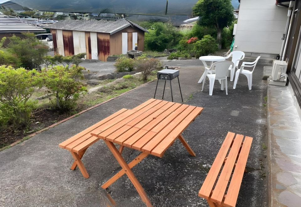 Garden-View Yufu의 정원이나 내부 공간 이미지