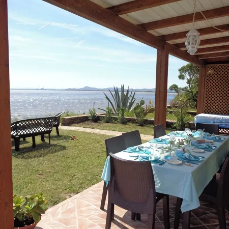 HOUSE ON THE SEA, WATERFRONT, BREATHTAKING VIEW WITH GARDEN AND PRIVATE BEACH
