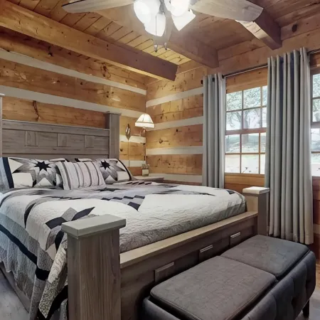 Cabin by the Creek  Sleeps 8 on 3 Beautiful acres - Close to town and activities