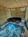 New Private Quiet Cabin~Mountain Forest View~Hot Tub~3 King Beds~Fire Pit~1 Acre