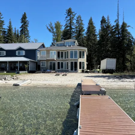 Priest Lake Waterfront Property With Majestic Lake & Mountain Views.