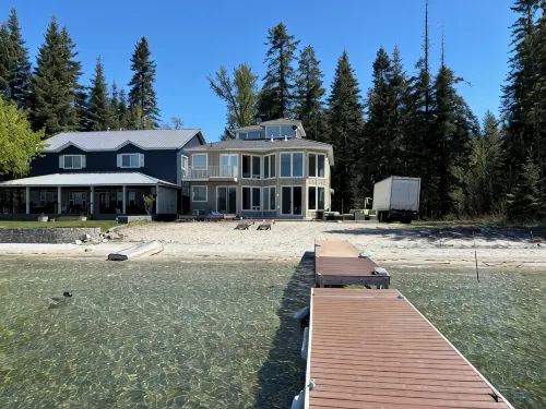 Priest Lake Waterfront Property With Majestic Lake & Mountain Views.