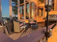 Lakefront Escape on Amnicon Lake with Pontoon Rental & Private Beach - 3-Star