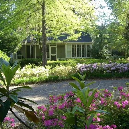 Charming 2BR/2BA Guest House on Historic 2 acres in downtown Summerville!