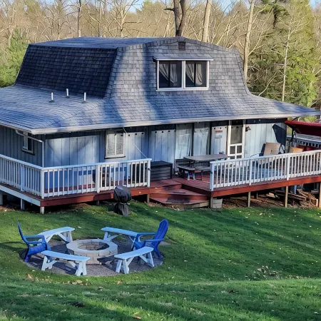 Lovely 3Br/2BA Lakehouse Retreat in Gated Dubois, PA—Near Beach, Woods & Privacy