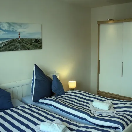 New vacation apartment with sunny balcony and large bicycle cellar