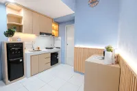 Blue Toned 1BR Apartment at Tokyo Riverside PIK 2 By Travelio - 3-Star