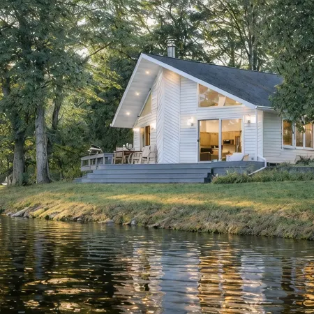 Pet-Friendly Riverfront Cabin on 5 Acres with Fast Wi-Fi in Central U.P..