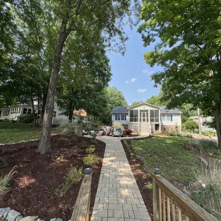 Stunning Lake Gaston Waterfront! Renovated  3Br 2BA  with Dock on an Acre Lot.