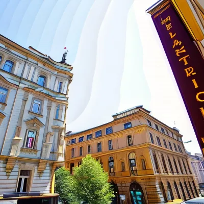 Hotel Melantrich Отели рядом с достопримечательностью «Прага 01»