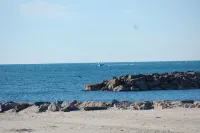 IMPREGNABLE VIEW ON THE PORT OF PLAISANCE - SEA 50 M