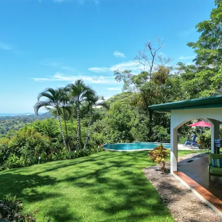 Newly Listed Marvelous Jungle Oasis with Ocean Views