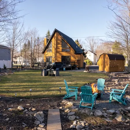 Pet Friendly, Pocono Chalet, Lake Community