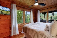 Cozy mountain view cabin & 2 king en-suites - Mountain view
