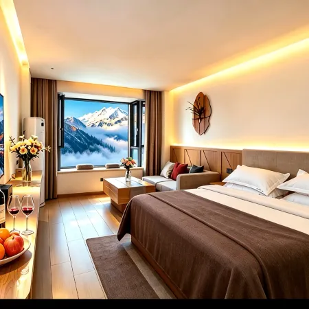 Qiyun Yayuan Garden Homestay (Moxi Town Hailuogou Glacier Forest Park Visitor Center)