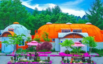 Pyeongchang Dome Pension Hotel in zona Heungjeong Valley