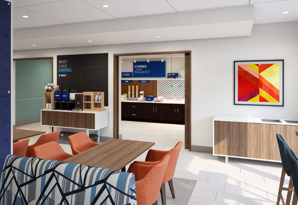 [이미지: Holiday Inn Express 침실]