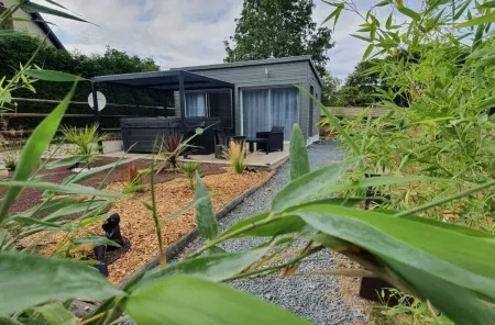 Cottage avec SPA privatif Deauville plage à 15mn Отели в г. Рё