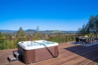 Vista Breathtaking View Estate, 5 Min to Healdsburg Square, Sleeps 12, Pool, Spa