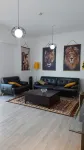 Stylish Suite on Yas island with sea view balcony, near mall, theme parks.