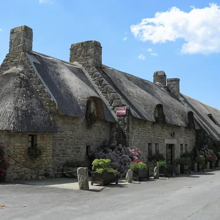 Cottage in the heart of the village of Kerascoët.