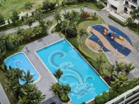 [Central Park Bright & High floor] 2 Rooms, 4 pax.