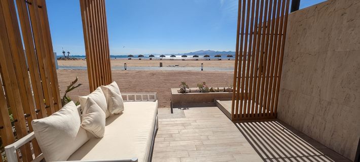 Front Row Soma bay Cabana Near Sandy Beach & Pool Hotels in Hurghada