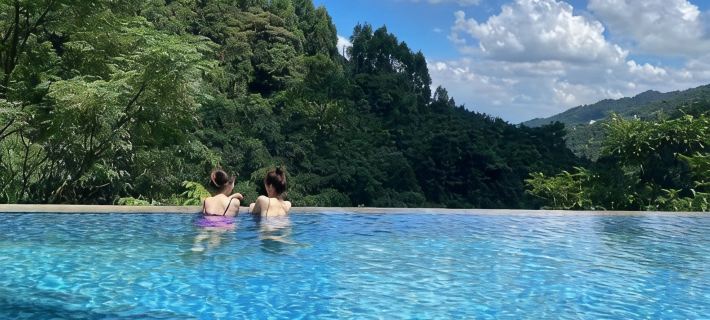 Daming Mountain Stream · Mountain View Leisure Resort Villa Meisu Hotele w: Powiat Shanglin