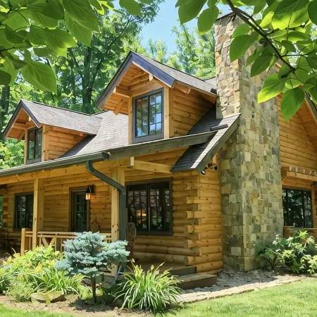 Private Log Cabin Hot Tub + Fire Pit • Peaceful • Near Hendersonville