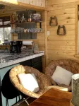 Barrel Sauna! Clean Cabin with Private Creek Access,  Wi-Fi, and Pet Friendly! - Hytter